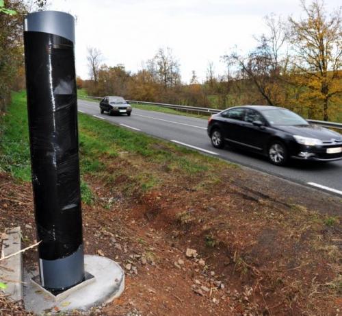 Photo du radar automatique de Denat (D612)